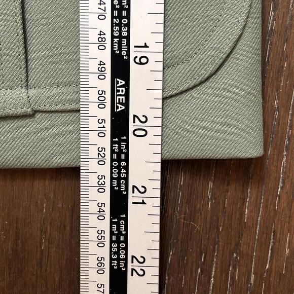 Vintage Sears Olive Green Button-Up Jacket with Four Pockets Mens Size XL 48/42 - Picture 5 of 9